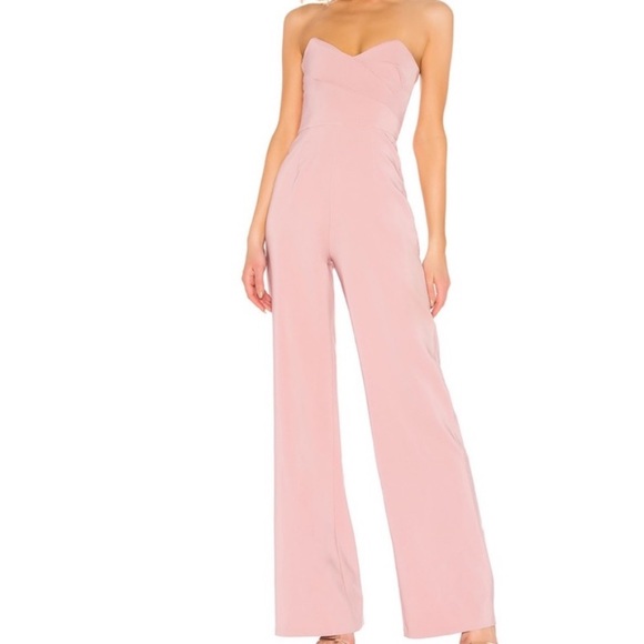 Nookie Pants - Nookie Bisous Dusty Pink Jumpsuit